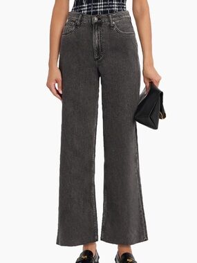 Rag & Bone Wide-Leg High-Rise Jeans